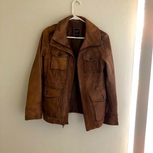 Gap vintage leather jacket